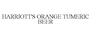 HARRIOTT'S ORANGE TUMERIC BEER