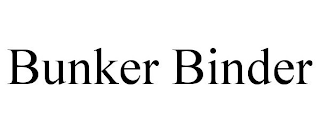 BUNKER BINDER