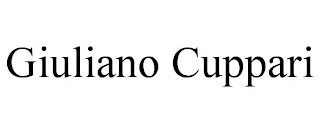 GIULIANO CUPPARI