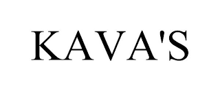 KAVA'S