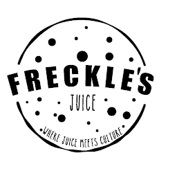 FRECKLE'S JUICE WHERE JUICE MEETS CULTURE