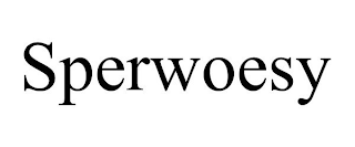 SPERWOESY