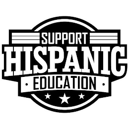 SUPPORT HISPANIC · EDUCATION ·
