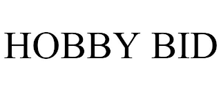 HOBBY BID