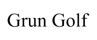 GRUN GOLF