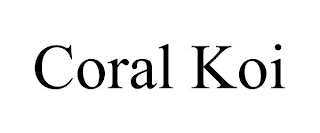 CORAL KOI
