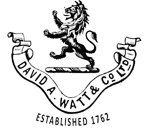 DAVID A. WATT & CO LTD ESTABLISHED 1762