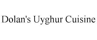 DOLAN'S UYGHUR CUISINE