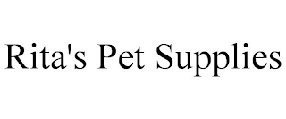 RITA'S PET SUPPLIES