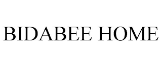 BIDABEE HOME