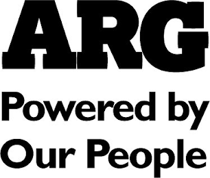 ARG POWERED BY OUR PEOPLE