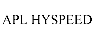 APL HYSPEED