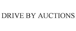 DRIVE BY AUCTIONS