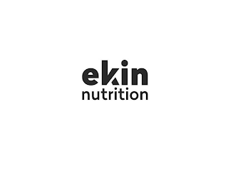 EKIN NUTRITION