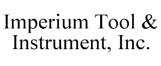 IMPERIUM TOOL & INSTRUMENT, INC.