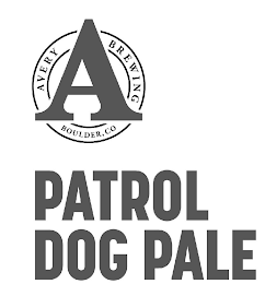 A AVERY BREWING BOULDER, CO PATROL DOG PALE