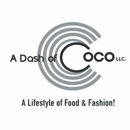 A DASH OF COCO LLC. A LIFESTYLE OF FOOD & FASHION!