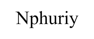 NPHURIY