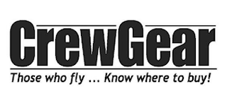CREWGEAR THOSE WHO FLY...KNOW WHERE TO BUY!