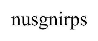 NUSGNIRPS
