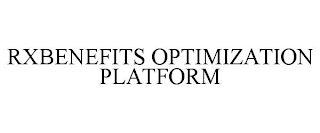 RXBENEFITS OPTIMIZATION PLATFORM