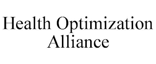 HEALTH OPTIMIZATION ALLIANCE