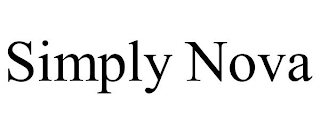 SIMPLY NOVA