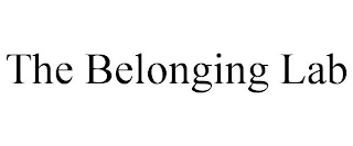 THE BELONGING LAB
