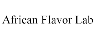 AFRICAN FLAVOR LAB