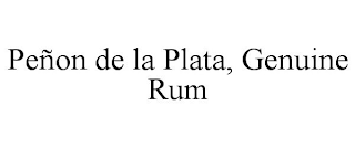 PEÑON DE LA PLATA, GENUINE RUM