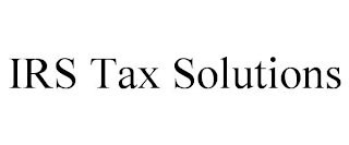 IRS TAX SOLUTIONS