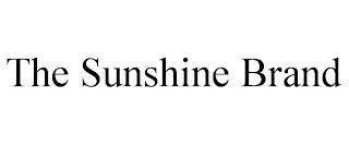 THE SUNSHINE BRAND