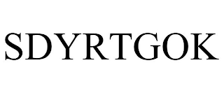SDYRTGOK