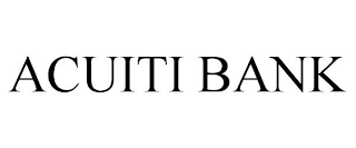 ACUITI BANK