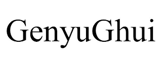 GENYUGHUI