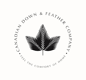 CANADIAN DOWN & FEATHER COMPANY FEEL THE COMFORT OF HOME