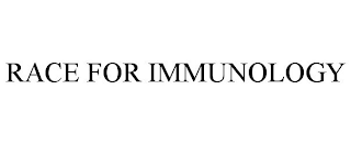 RACE FOR IMMUNOLOGY