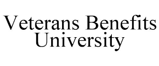 VETERANS BENEFITS UNIVERSITY