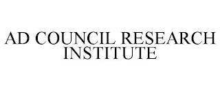 AD COUNCIL RESEARCH INSTITUTE