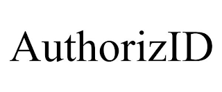AUTHORIZID
