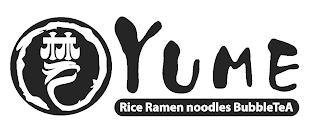YUME RICE RAMEN NOODLES BUBBLETEA