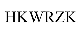 HKWRZK