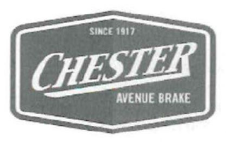 CHESTER AVENUE BRAKE SINCE 1917