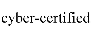 CYBER-CERTIFIED