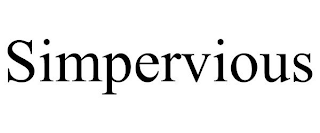 SIMPERVIOUS