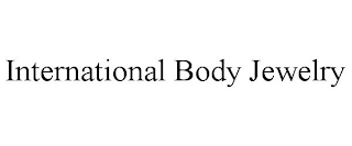 INTERNATIONAL BODY JEWELRY