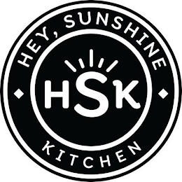 HEY, SUNSHINE HSK KITCHEN