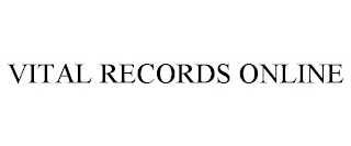 VITAL RECORDS ONLINE