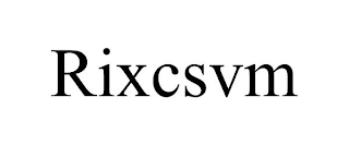 RIXCSVM