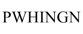 PWHINGN